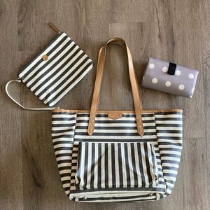 TWELVE Little Diaper Bag Tote EUC